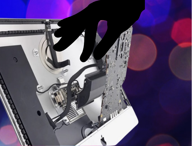 Procedimiento, Reparación de Disco Duro iMac4