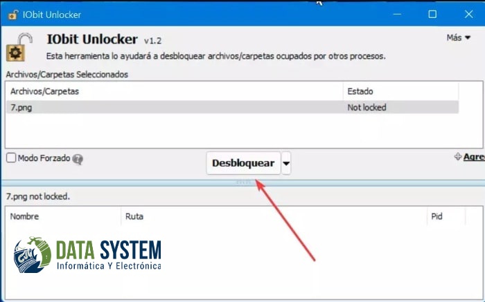 desbloquear archivos