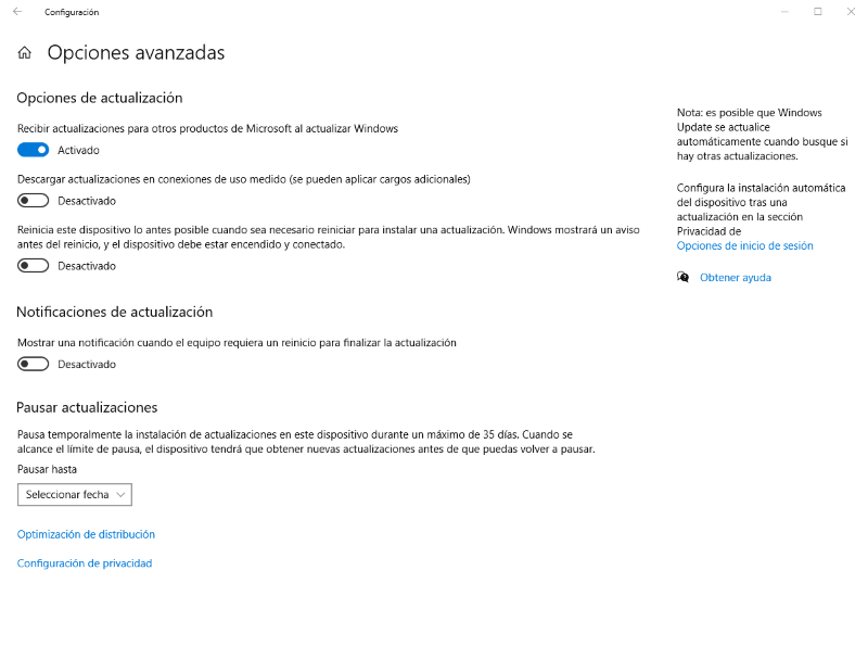 Desactivar actualizaciones en Windows 10 2 ID 652