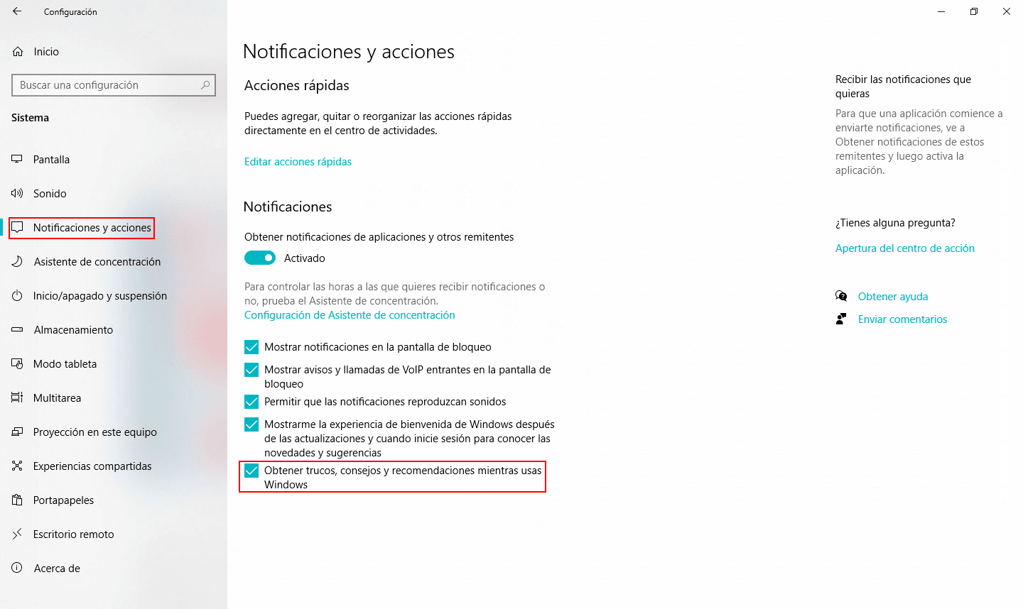 Haz que Windows 10 se quede callado ID 637