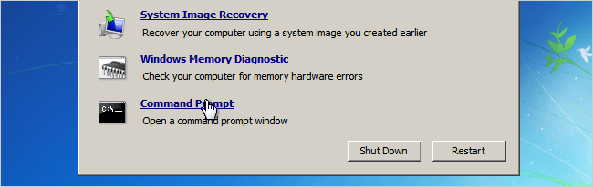 Reiniciar contraseña Windows 7