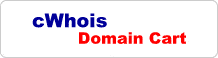 cWhois Domain Cart