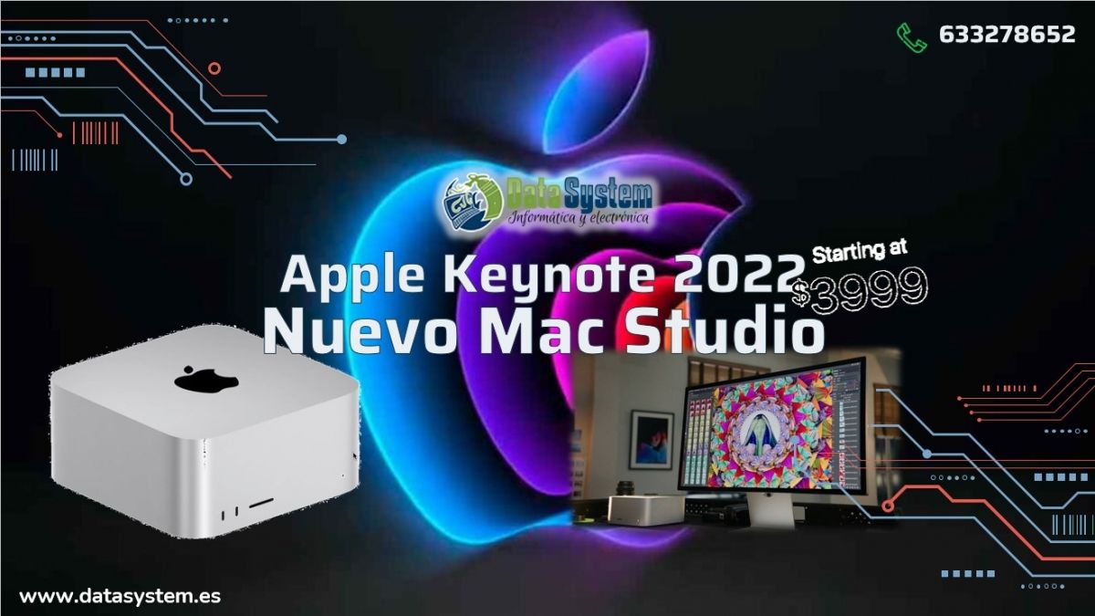 Apple Keynote 2022 - Nuevo Mac Studio