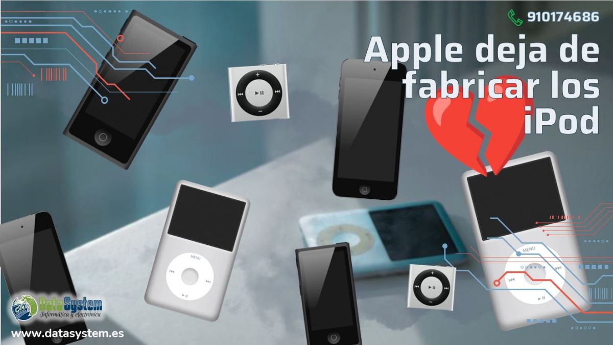 Apple deja de fabricar los iPod