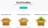 ¿Cómo compartir archivos gratuitamente (Hasta 1GB) con OneTimeBox?