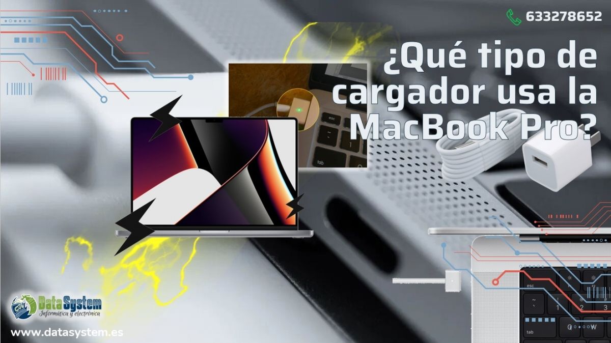 ¿Qué tipo de cargador usa la MacBook Pro?
