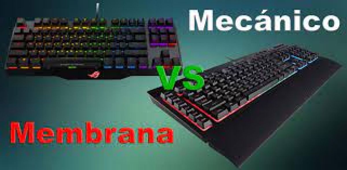 ¿Qué es mejor un teclado de membrana o uno mecánico?